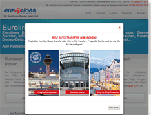 Tablet Screenshot of eurolines-romania.de